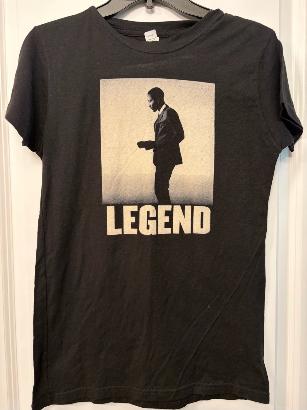 John Legend “All Of Me” 2014 Tour Black T-shirt Size L Preowned R&B